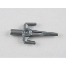 Part 98139 Pearl Dark Gray Minifig, Weapon Sai